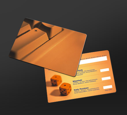 karty plastikowe
