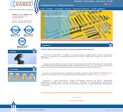 Nowoczesne po��czenia - GABEC